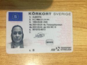 Köp falskt svenskt körkort