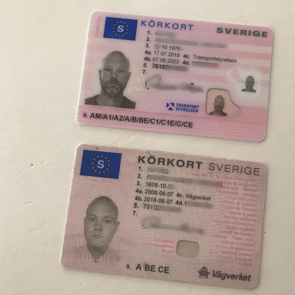 köpa svenskt körkort